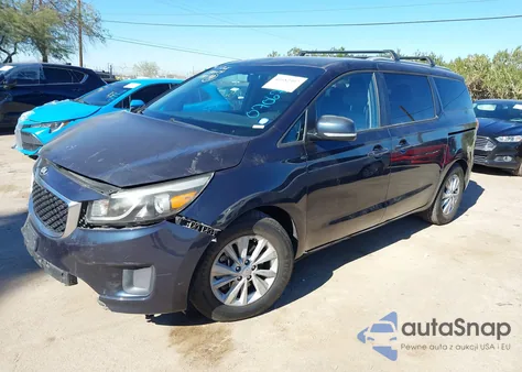 2015 Kia Sedona Lx z USA, uszkodzony, nr VIN KNDMB5C19F6070678